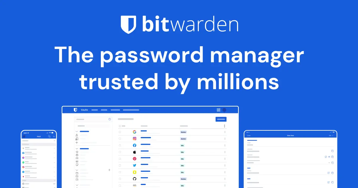 Bitwarden open source password manager for Android – secure alternative to paid apps