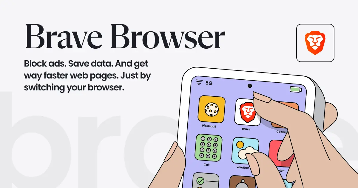 Brave open source web browser for Android – fast private browsing without ads